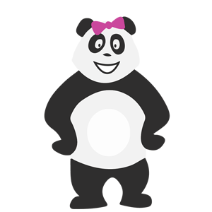 Panda fille