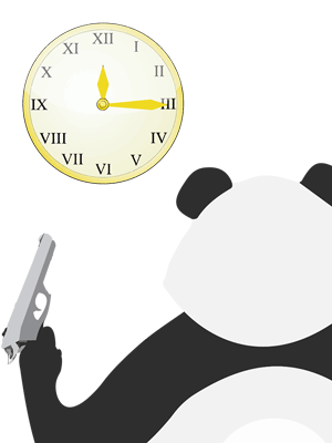 Panda qui tue le temps